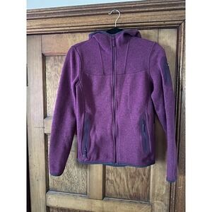 Arc'Teryx Covert Full Zip Fleece Hoodie Purple Pink Jacket Women's Size S